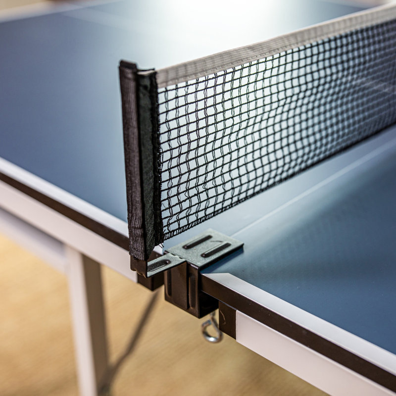 Compact Blue Folding Table Tennis Table with Net Included