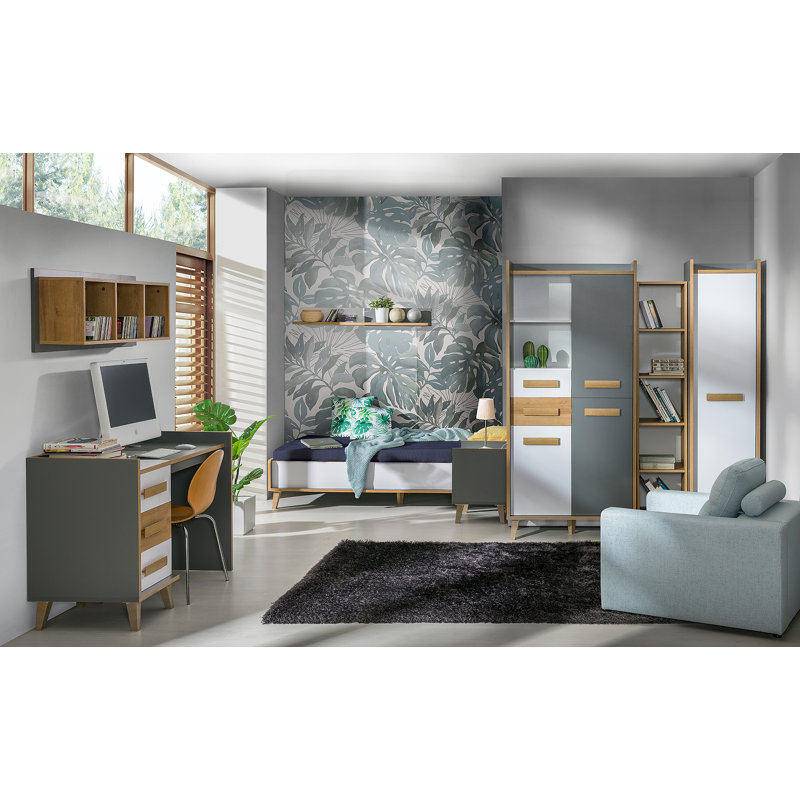 Hayate 180.8cm H x 35cm W Standard Bookcase
