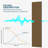 4pcs x 106" x 20.5" 3D Acoustic/Sound proof Wood Slat Wall Panels(4 Pieces)-110778729