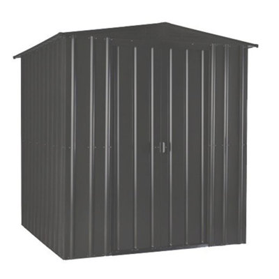 Salford 6 ft. W x 4 ft. D Metal Garden Shed