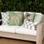 Rope Geometric Square Indoor / Outdoor Pillow Cover & Insert-222533333