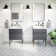 American Standard Studio S 20'' White Vitreous China Rectangular Bathroom Sink with Overflow