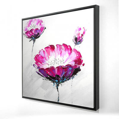 " Pink Wild Flowers "