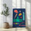 «City Fun Denver» par Ann Kelle, reproduction d'art sur toile