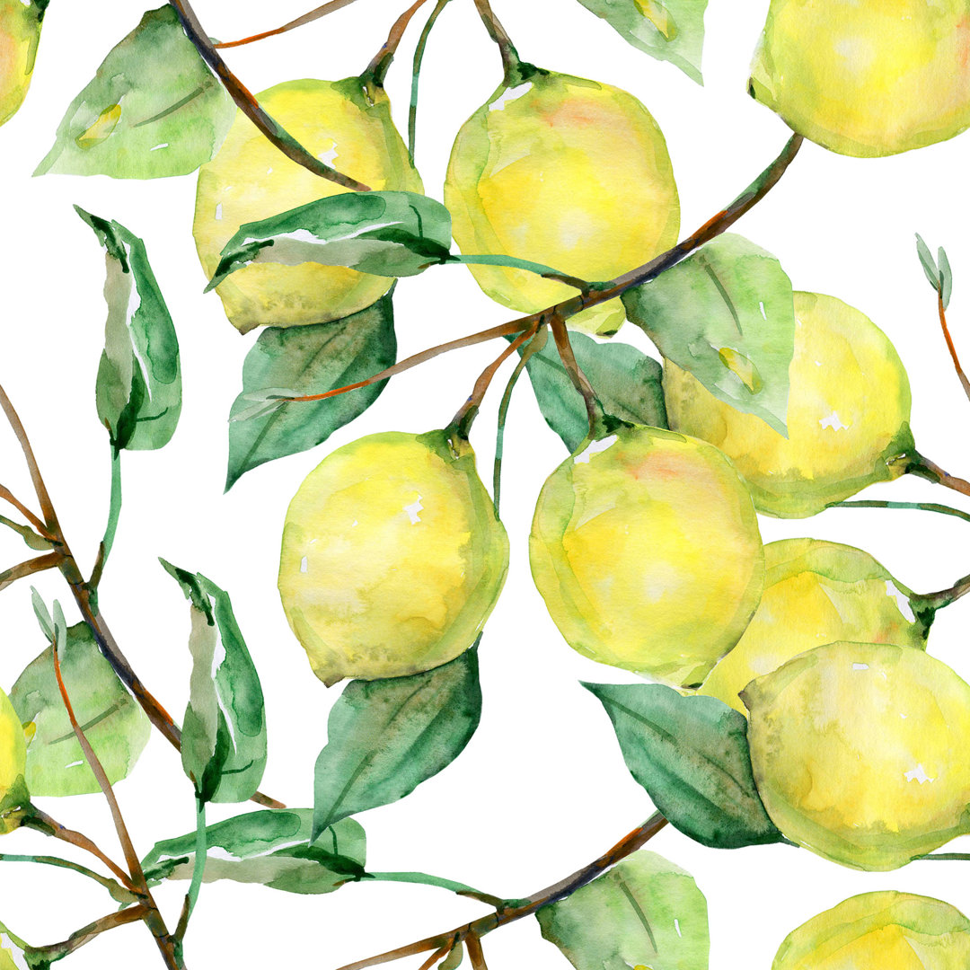 Lemon von Svitlana Markova - Kunstdrucke auf Leinwand