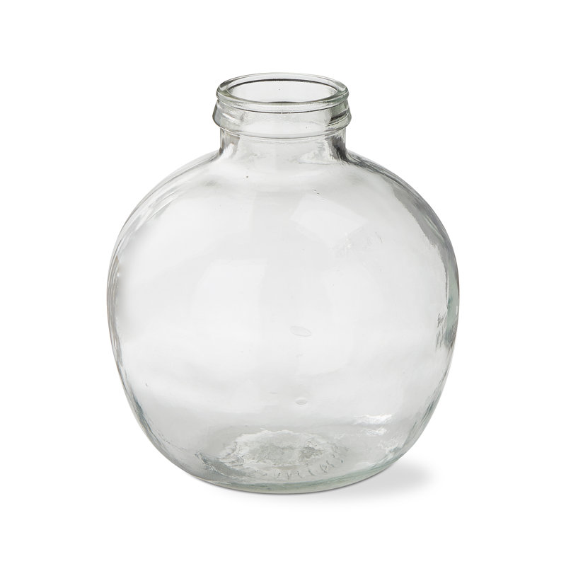 Recycled Glass Jar Vase Large