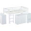 Versatile Loft Bed With Storage, Desk, And Safety Features For A Functional And Stylish Bedroom Setup-1137367090-1137367089