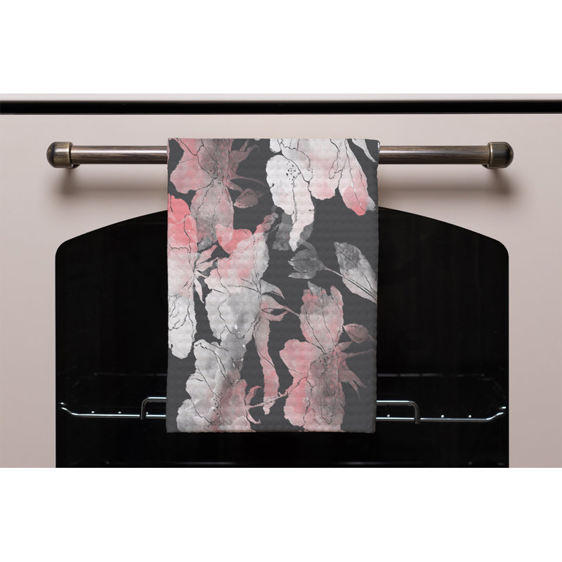 Cotton Floral Tea Towel Kitchen Towel