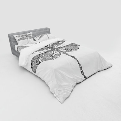 Dragonfly Farmhouse / Country Duvet Cover