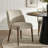 4 - Person Dining Table Sets With Round Table & 4 Upholstered Side Chairs-1268523409