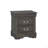 Solid Pine Nightstand With 2 Drawers