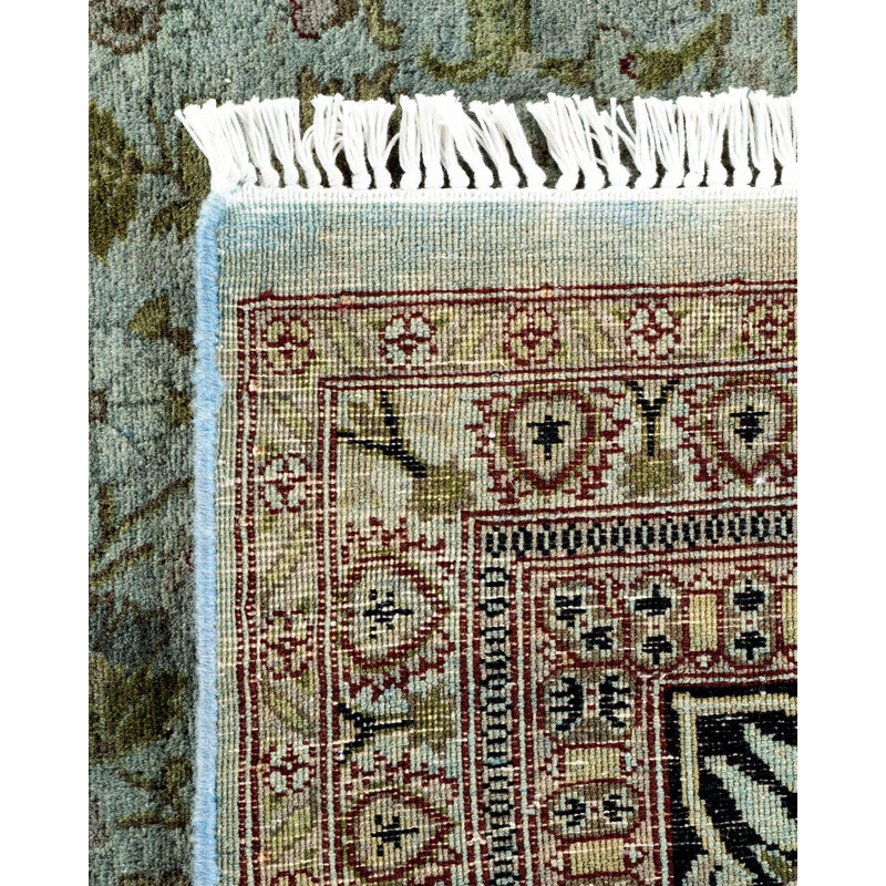 Fine Vibrance One-of-a-Kind 6'3" X 9'1" Hand Knotted Area Rug