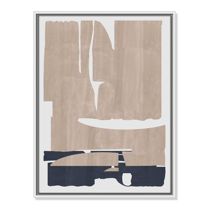 Impression «Deep Golden Brown I» par Cartissi, Toile avec cadre, White Floater, 19.5'' W x 25.5'' H