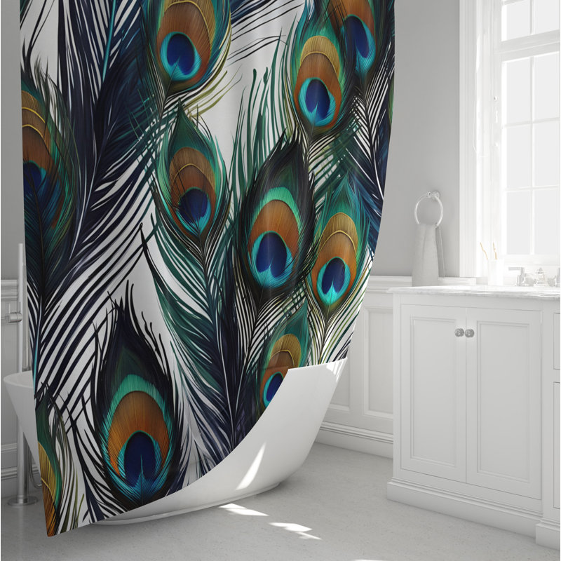 Rideau de douche Esry, H 72 po x l 70 po
