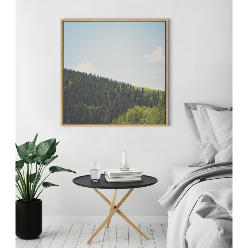 «Above the Tree Line» par Laura Evans, reproduction d'art sur toile encadrée