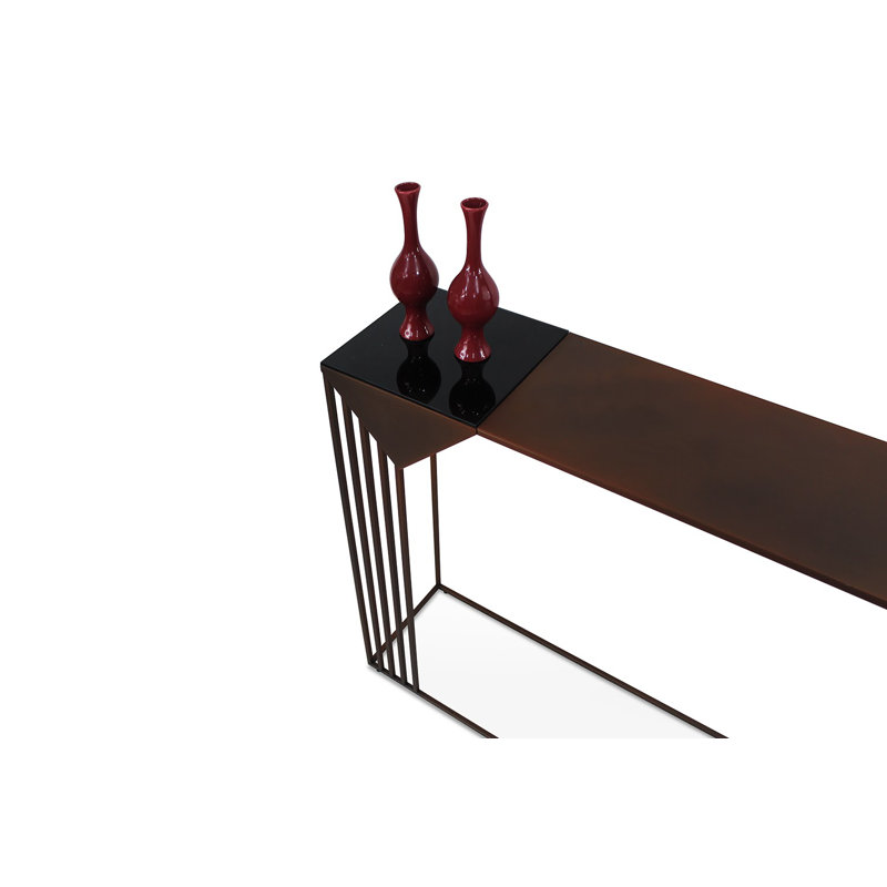Damarieon 120cm Console Table, Bronze
