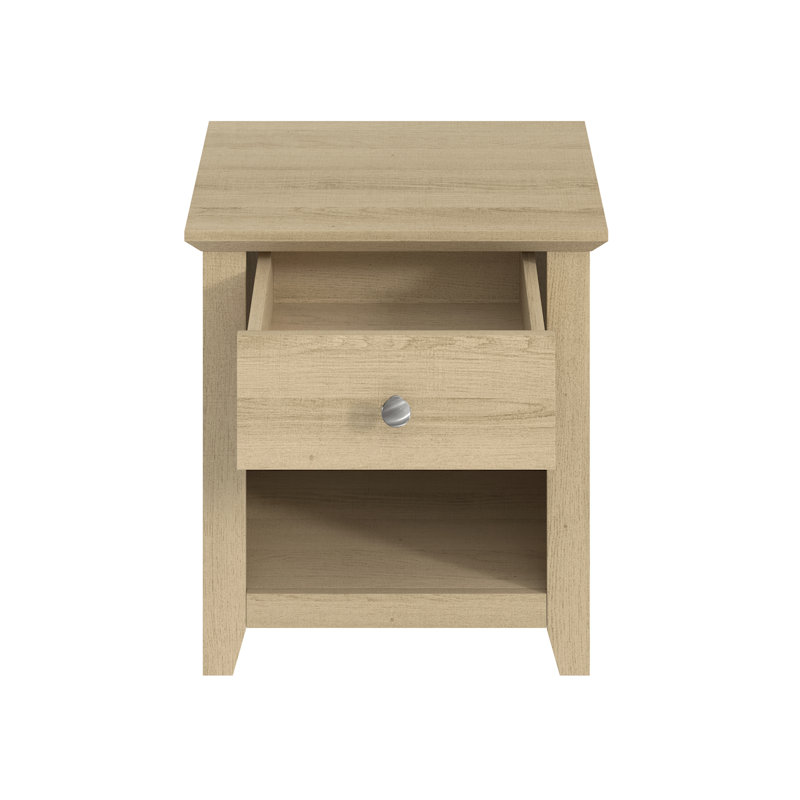 Ensemble de chambre à coucher contemporaine 3 pièces Tevrat, Trois pièces : lit, 2 tables de chevet, Très grand lit