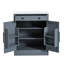 Ensemble de 2 boîtes de rangement modernes pour repas autoportantes-1466510448