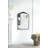 Classic Design Mirror With And Baroque Inspired Frame For Bathroom, Entryway Console Lean Against Wall-859736683-859736680