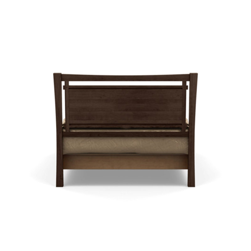 Monterey Upholstered Bed, King, Onyx, Smoke Cherry