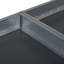 Wetherly Outdoor Trash Can Storage Box with 2 Lockable Doors, Ventilation & Top Planter,Wood Grain and Grey