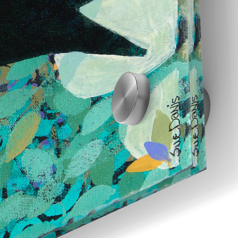 Art mural en verre épique 24 po x 24 po «Kindred Spirits» par Sue Davis, H 24 po x l 24 po