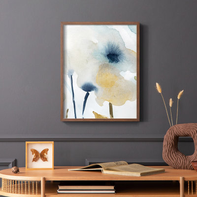 Blooming Wash I Framed Print - Solid Wood