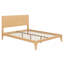 Lit plateforme Mid-Century moderne en bois avec support à lattes-365092729-365092725