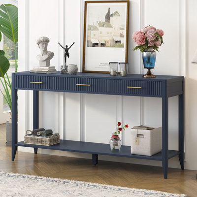 Console à 3 tiroirs