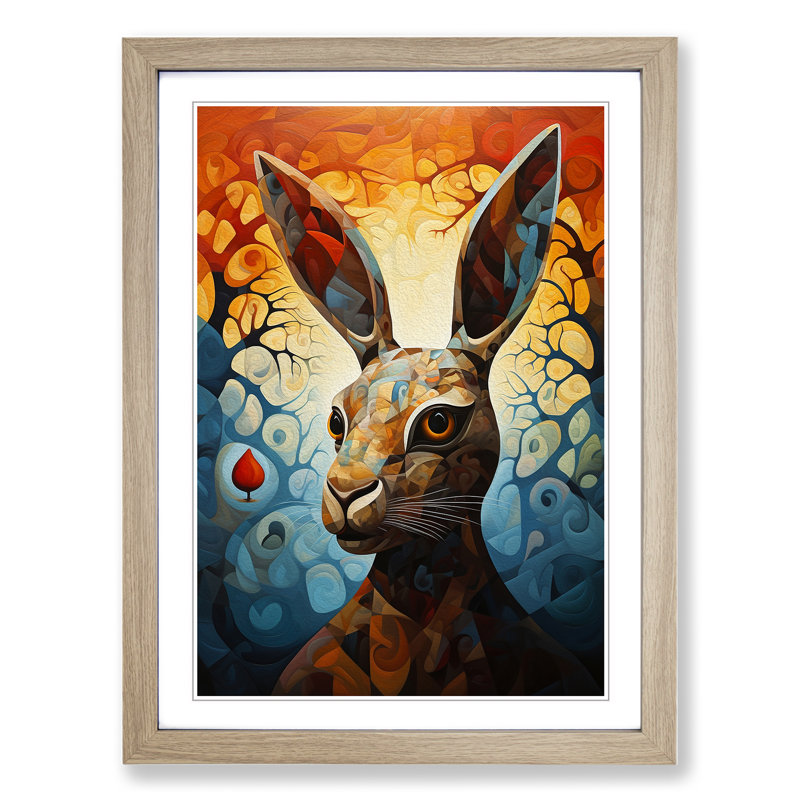 Hare Orphism - Framed Print