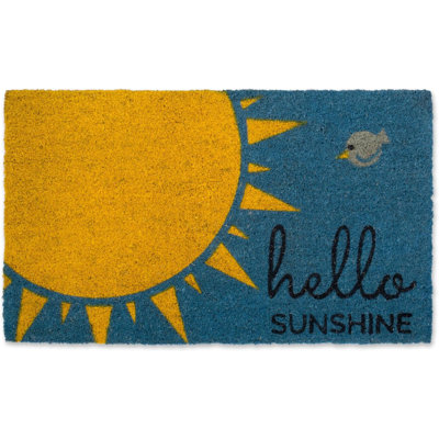 Paillasson Natural Coir, Hello Mat