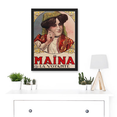 Galice 1930 Advert Maina Seer Voyante Monica Apartment Friends - Single Picture Frame Painting