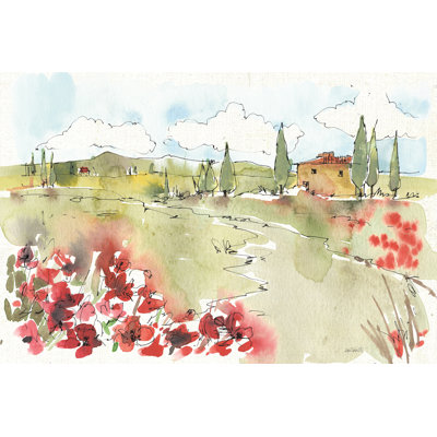 Tuscan Elegance II - Wrapped Canvas Painting