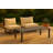 Rossville Rectangular Metal Outdoor Coffee Table , 47'' in. W 20.5'' in. D-84468801
