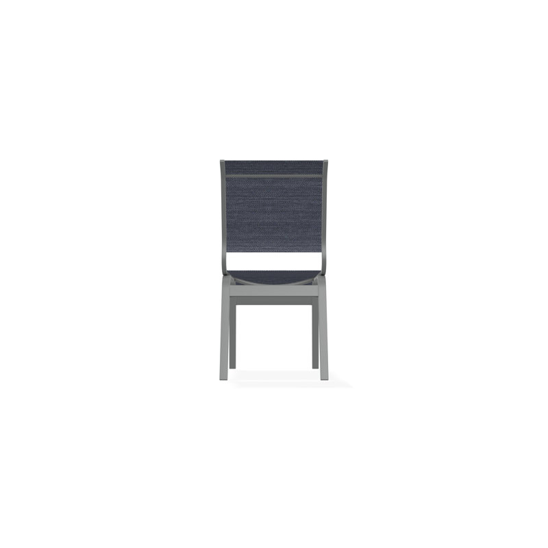 Aruba II Outdoor Dining Chair, Graphite, Mavi