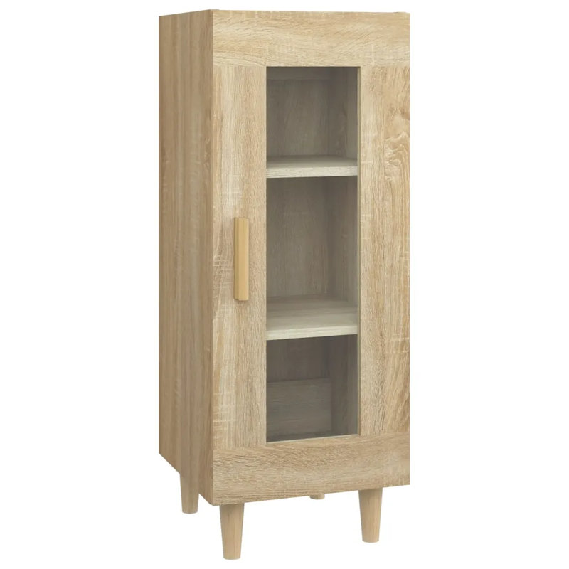 Jhaban 1 -Door Accent Cabinet, Sonoma Oak
