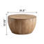 Ensemble de tables basses en forme de seau de style rétro pour bureau (table seulement)