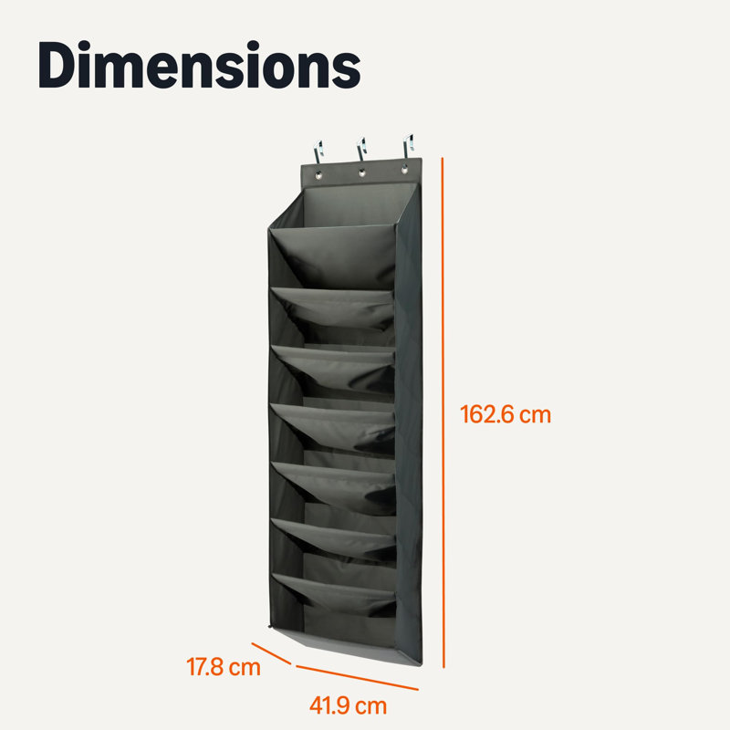 16 Pair Hanging Shoe Organiser