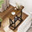 Side Table For Small Spaces, Slim Bedside Table With Storage Holder-106839758