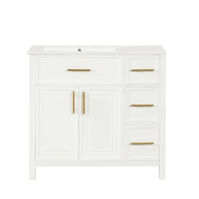 Meuble-lavabo 36 po avec comptoir d'évier