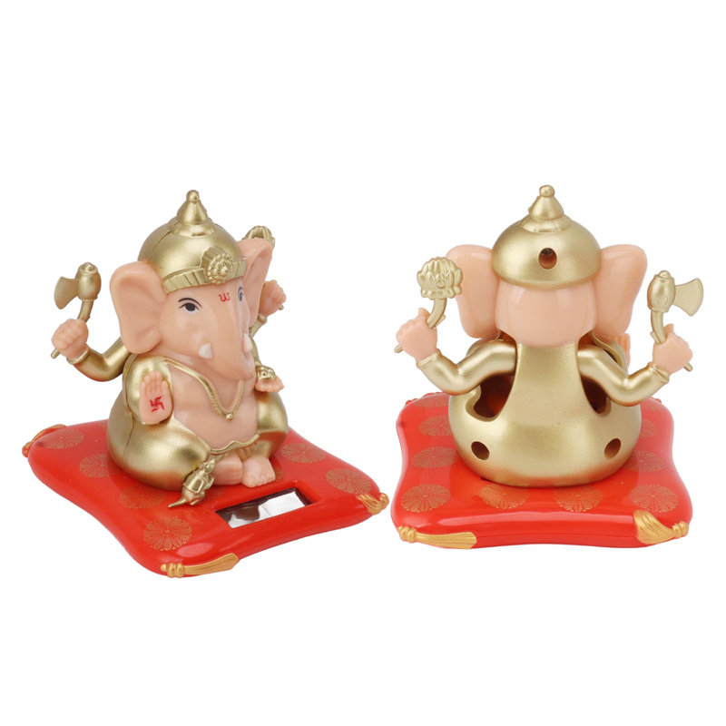 Tableau de bord solaire de voiture Ganesha