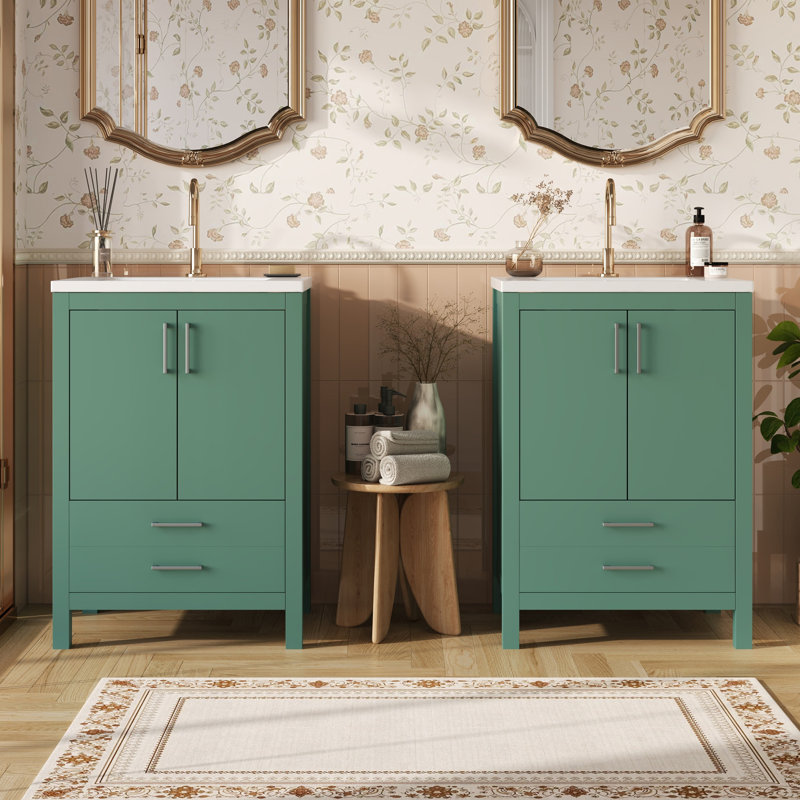 Ensemble de meuble-lavabo 48 po avec lavabo en céramique