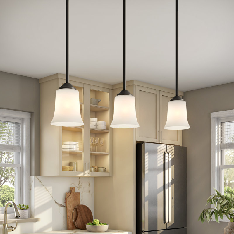 Alies 1 - Light Single Pendant, Matte Black