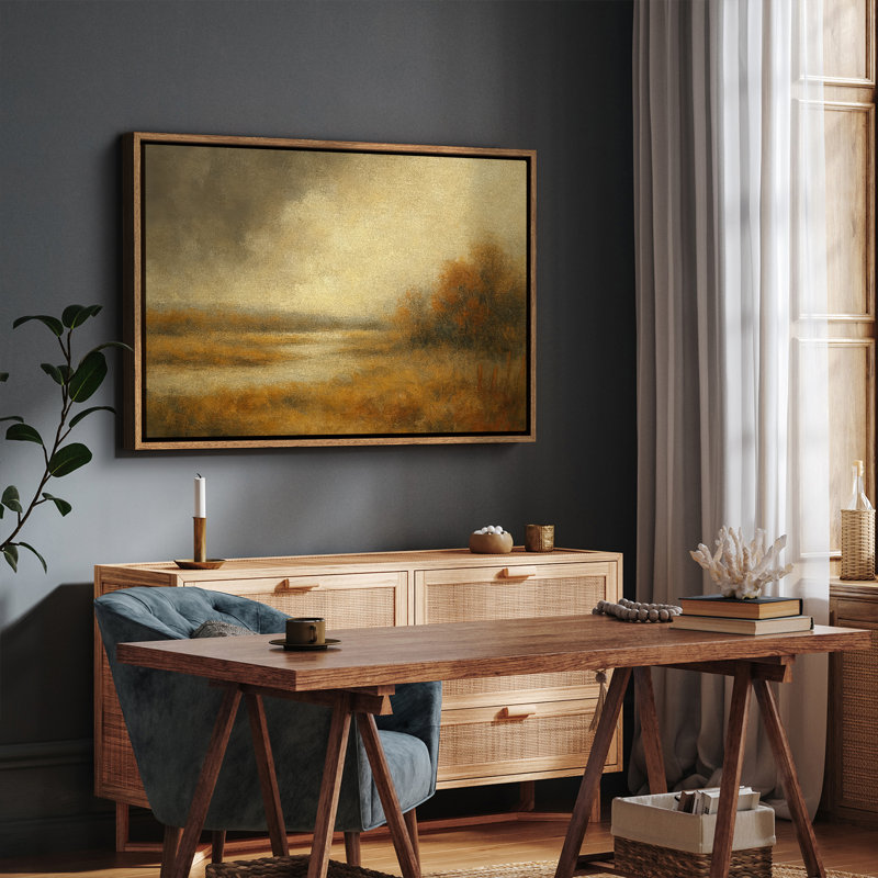 Art mural encadré abstrait rétro antique classique pour chambre à coucher, H 36 po x l 24 po, Naturel