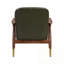 Chaise d'appoint en similicuir avec assise rembourrée-1730047434