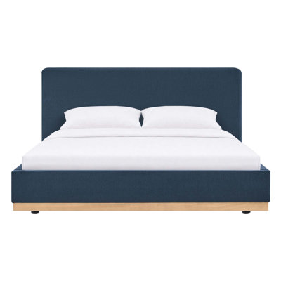 Lit plateforme tapissier Grounded