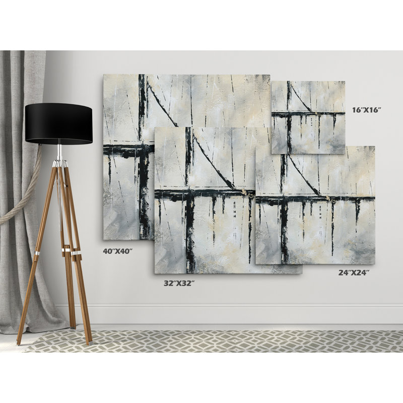 Urban Across - reproduction sur toile, H 40 po x l 40 po x P 1,5 po