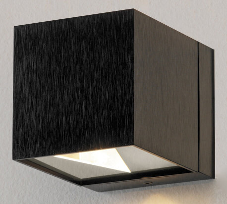 Dau 1-Light Flush Mount, 1 x 60W Halogen Frosted bulb, Up AND Down Light, Brushed Aluminum / G9 base
