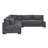 Caileigh Corduroy L-Shaped Sectional-1115811889