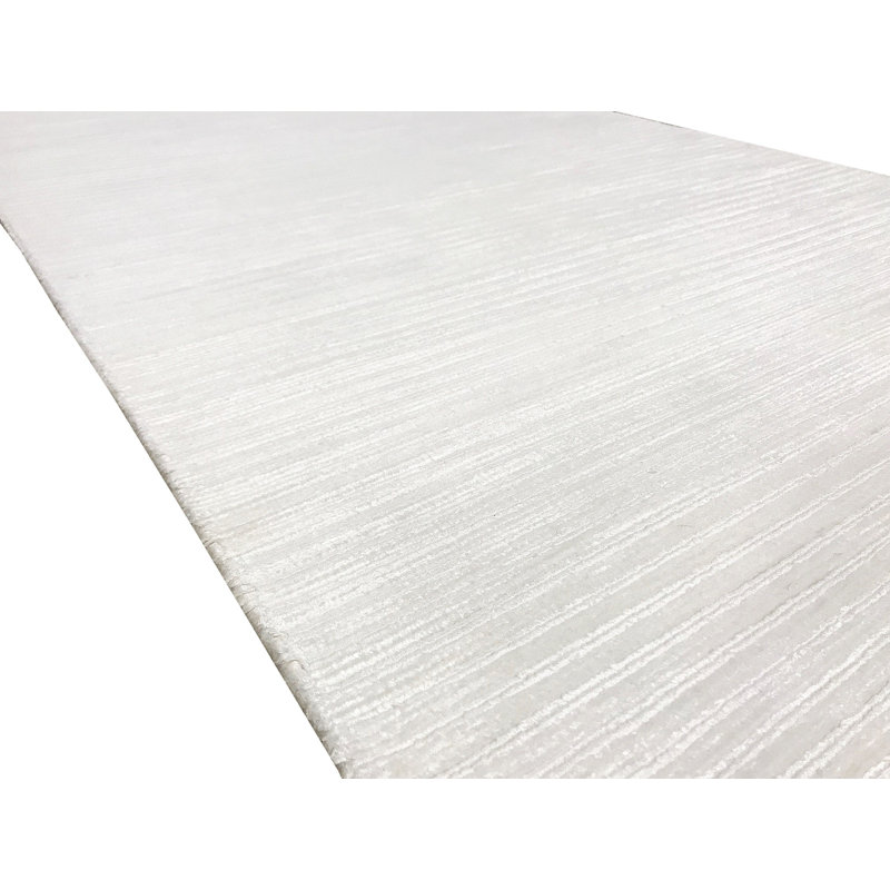 Wool Striped Area Rug